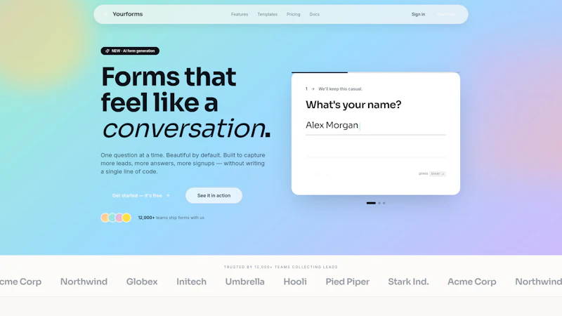 Allwebforms — Free Online Form Builder screenshot 2