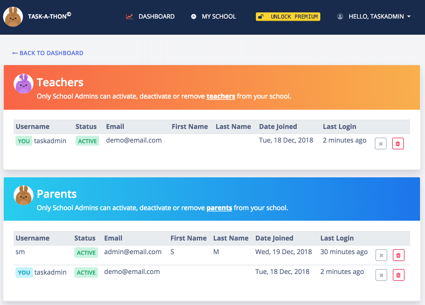 Task-A-Thon School Fundraiser gallery image