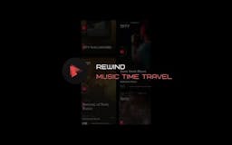Rewind - Music Time Travel App media 1