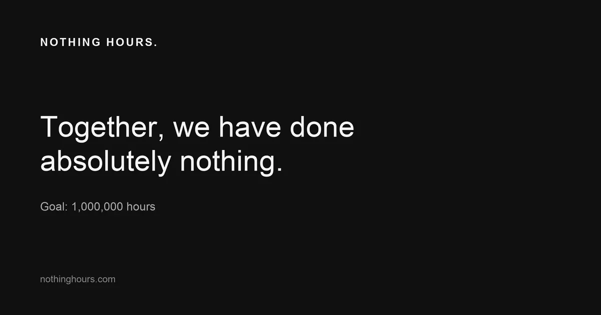 Nothing Hours gallery image