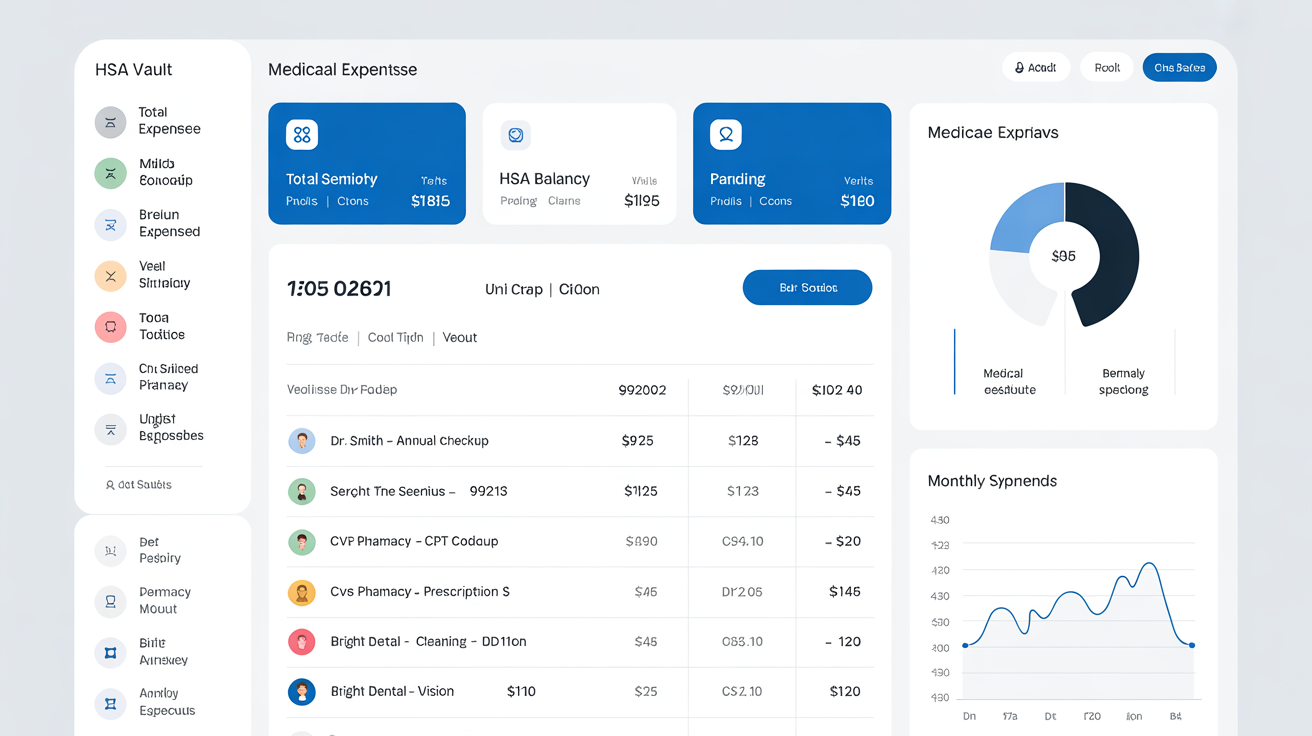 HSA Vault - Screenshot 2 showing product features and functionality