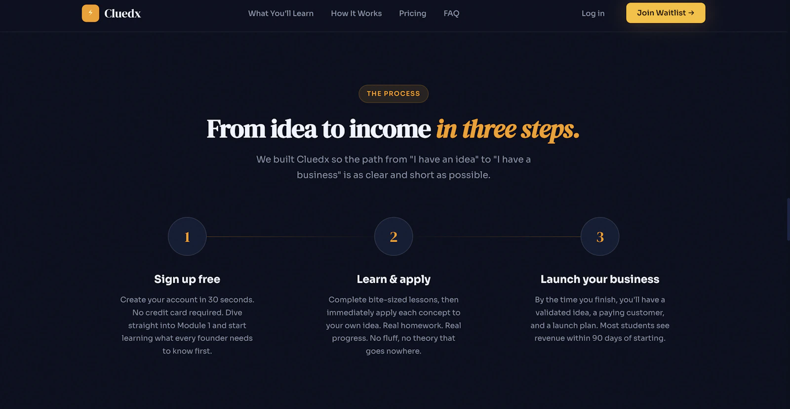 Cluedx — Build Your Business From Zero screenshot 2