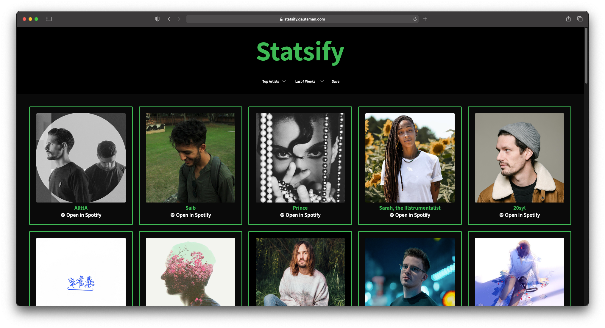 statify spotify