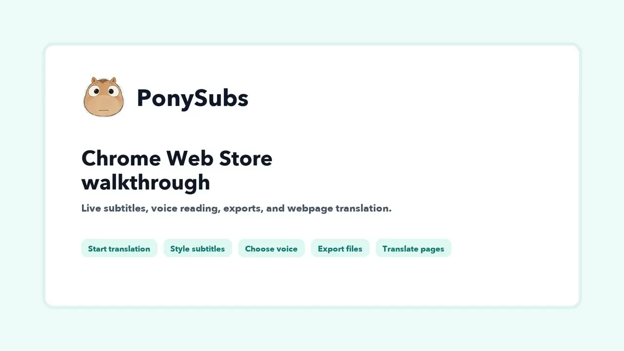 PonySubs gallery image