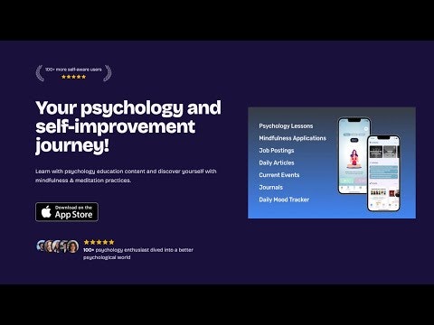 startuptile Psychpedia-Explore psychology with AI-powered lessons and mindfulness.