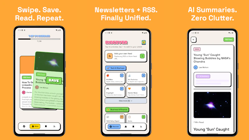 Nibbl – Newsletter & RSS Reader screenshot 3