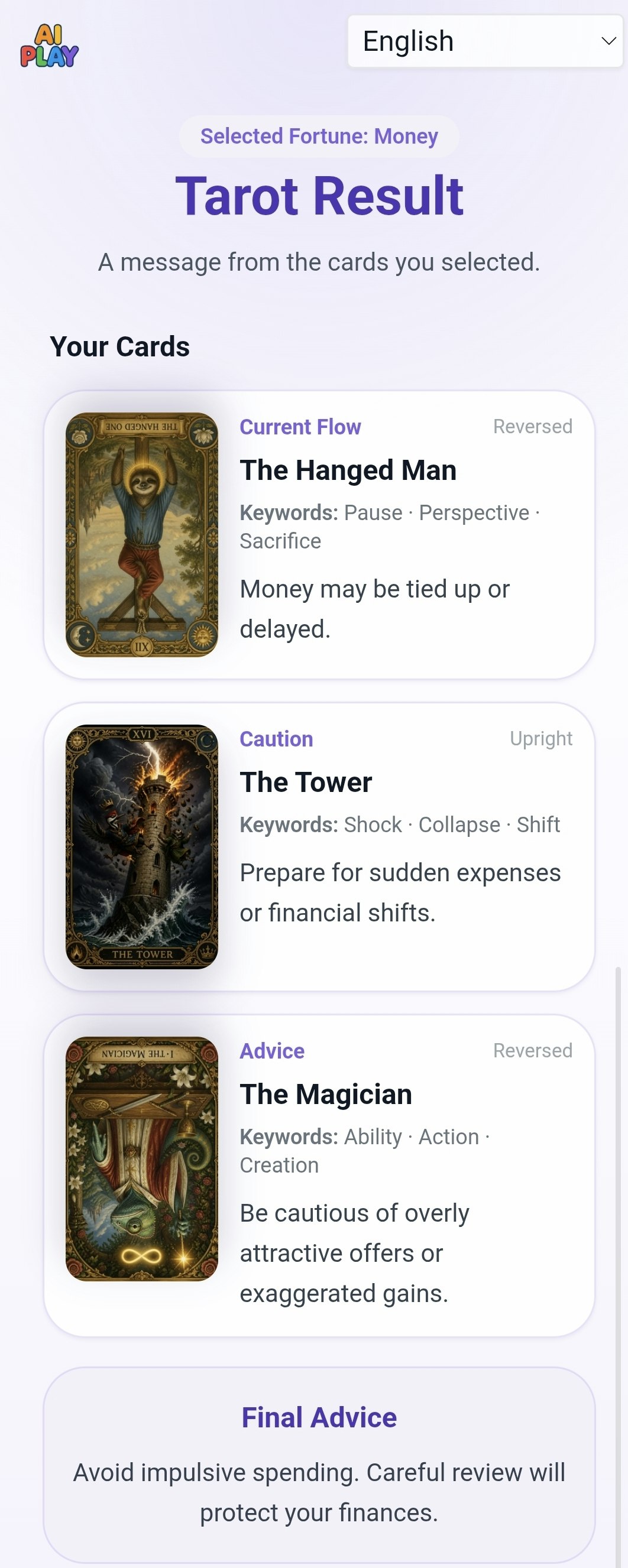 AIPLAY - AI Self-Discovery&Entertainment gallery image