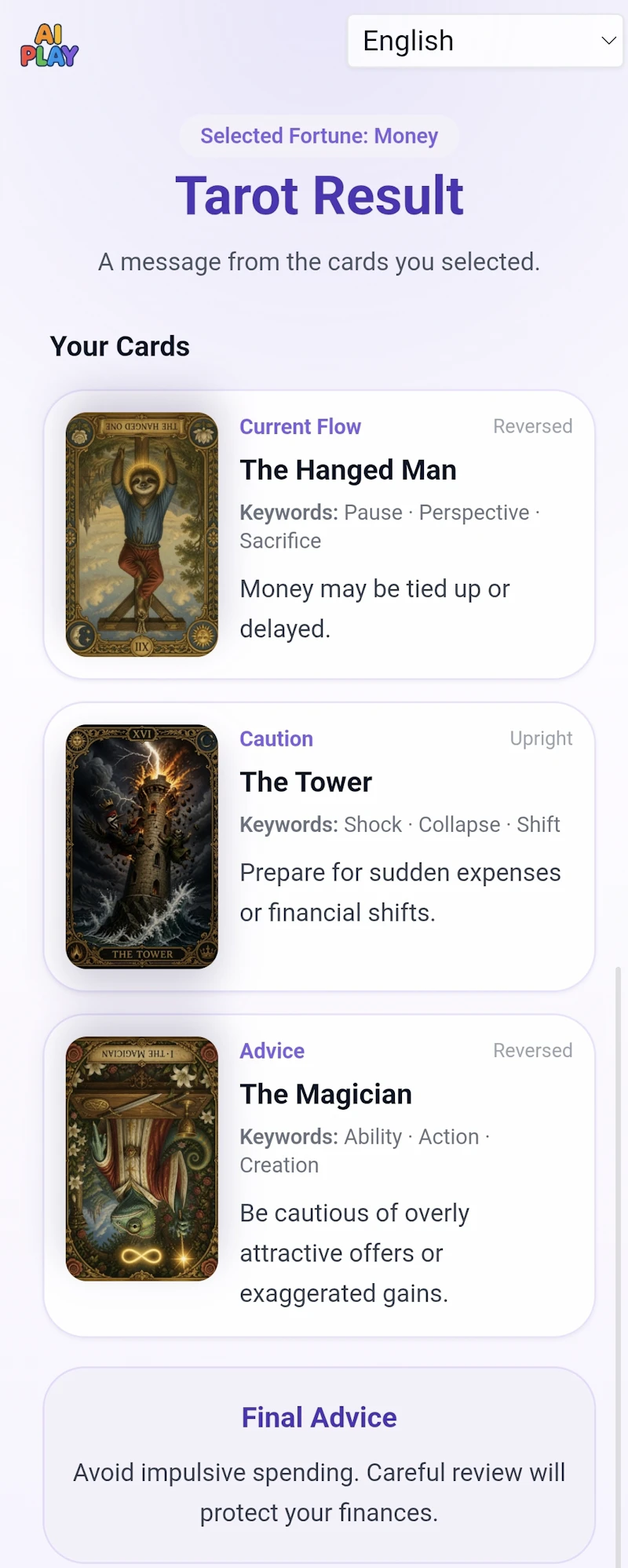 AIPLAY - AI Self-Discovery&Entertainment screenshot 7
