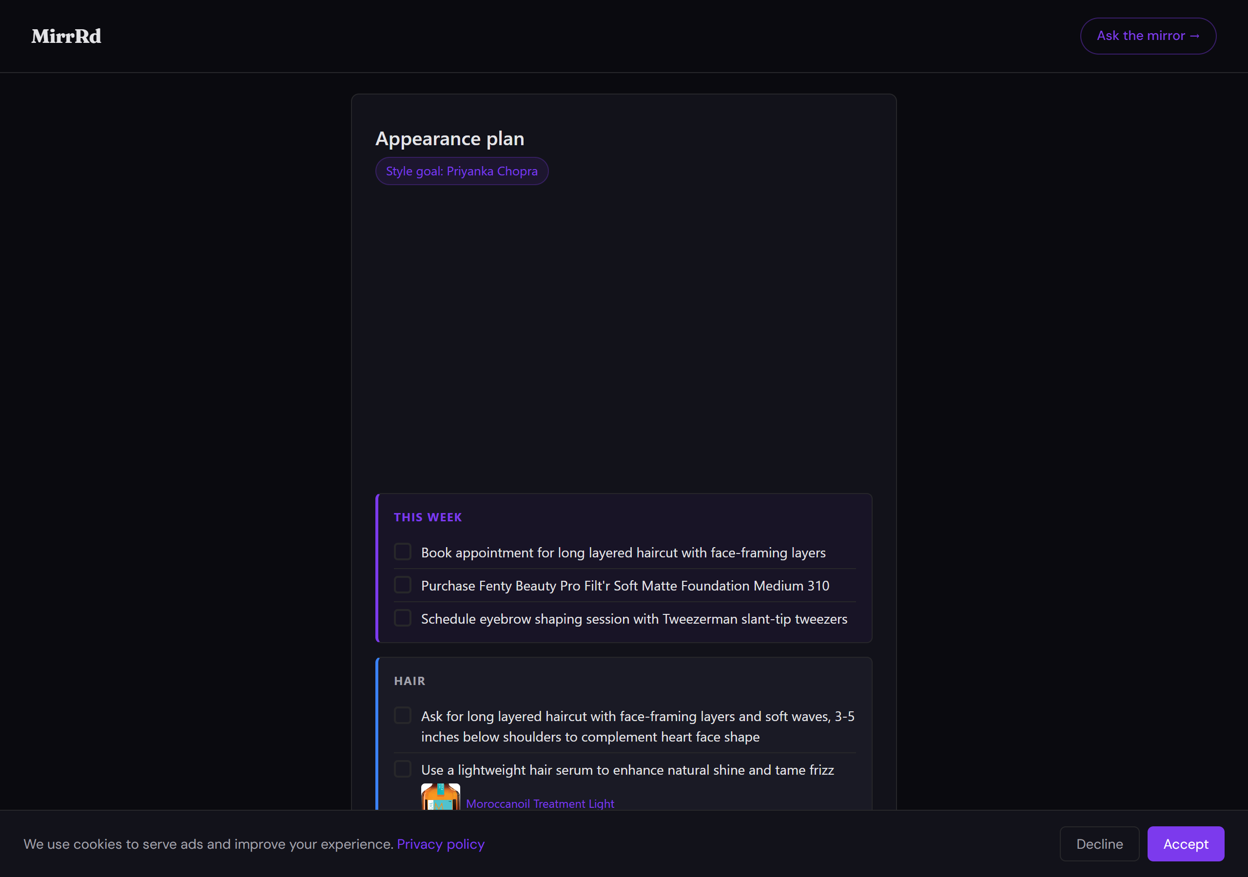 MirrRd, gallery image