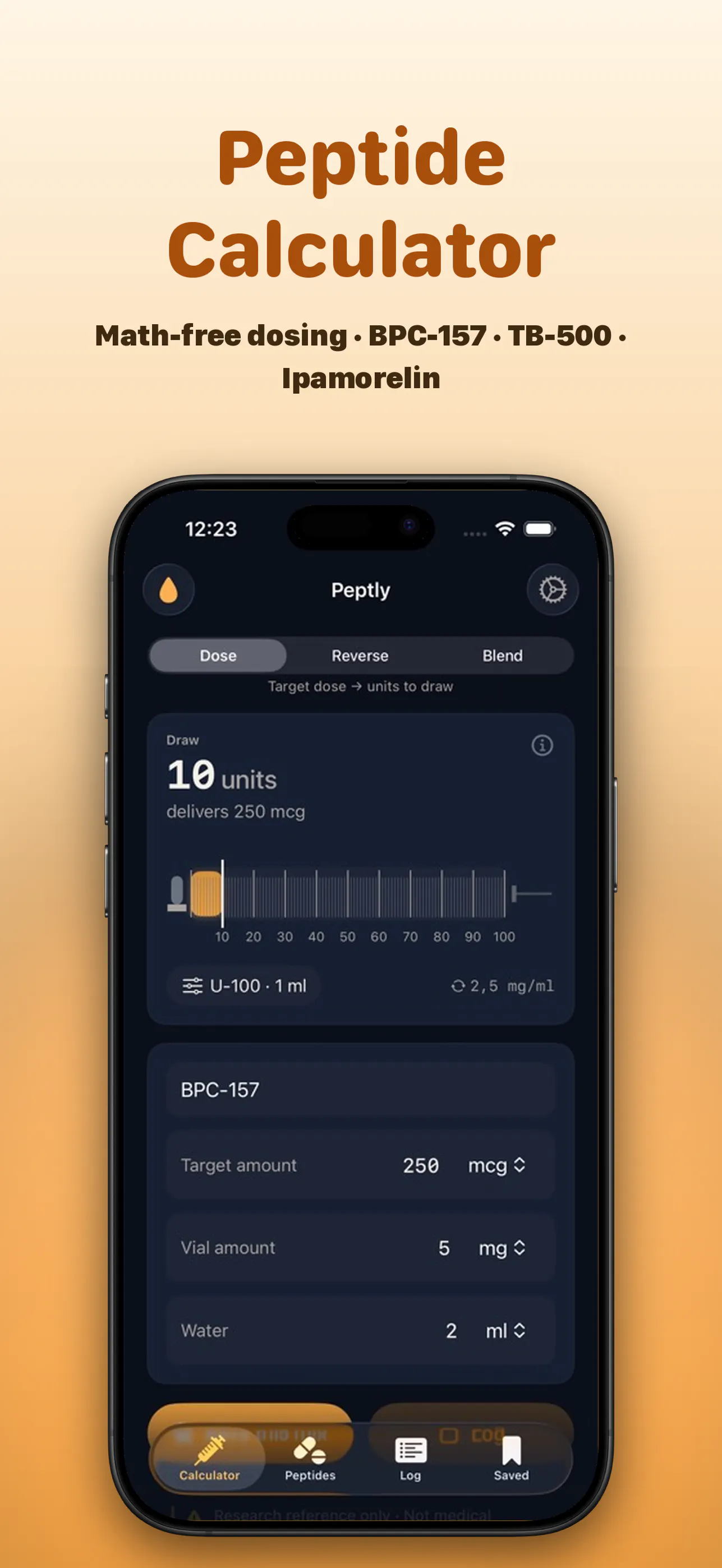 Peptly: Peptide Calculator gallery image