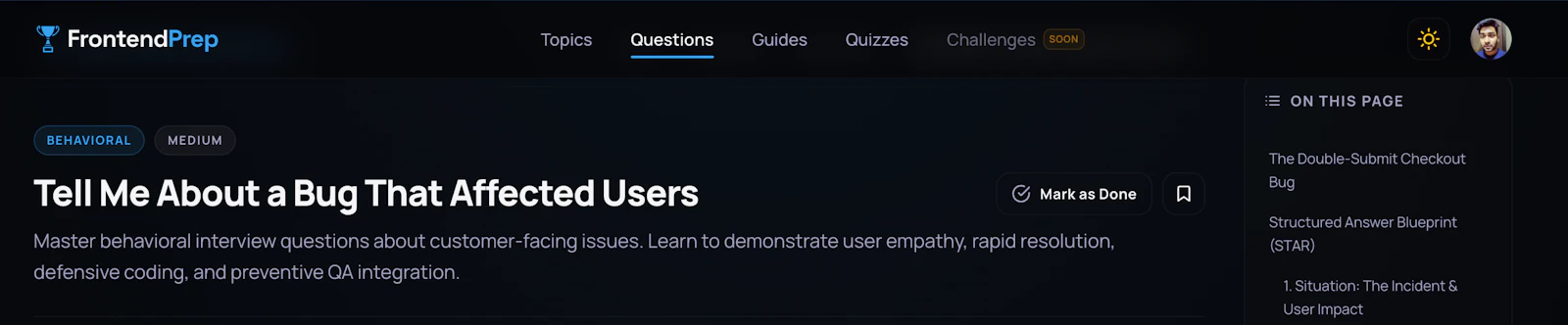 FrontendPrep screenshot 4
