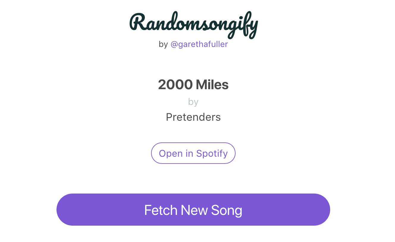 Randomsongify gallery image