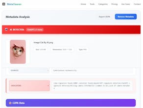 Remove AI Metadata gallery image