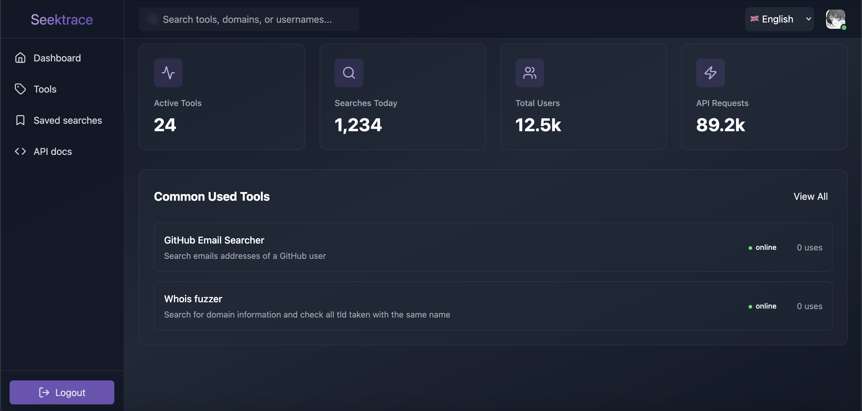 SeekTrace - Die ultimative OSINT-Website mit All-in-One-Tools Medien 1