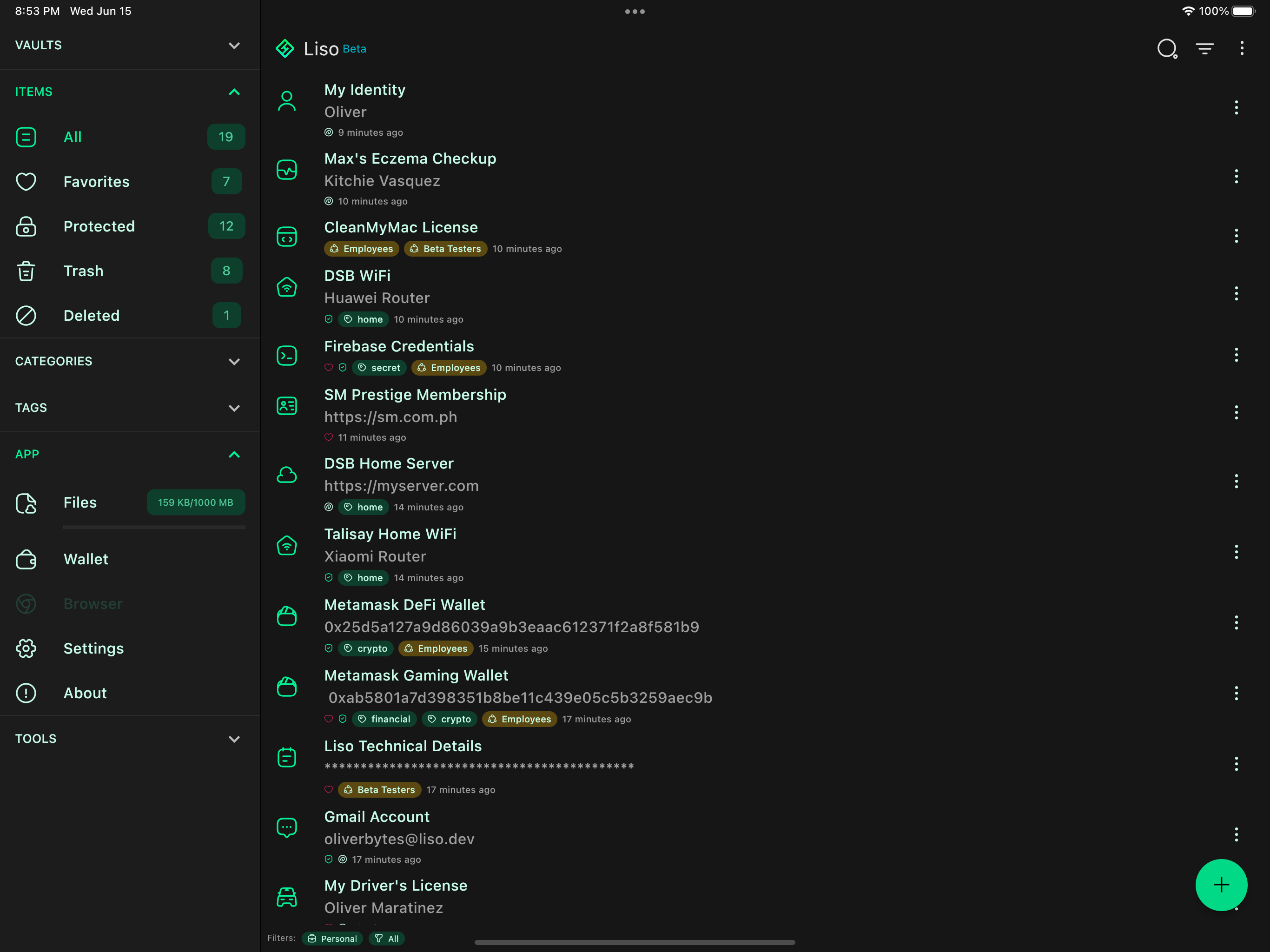 Liso - Decentralized Password Manager gallery image
