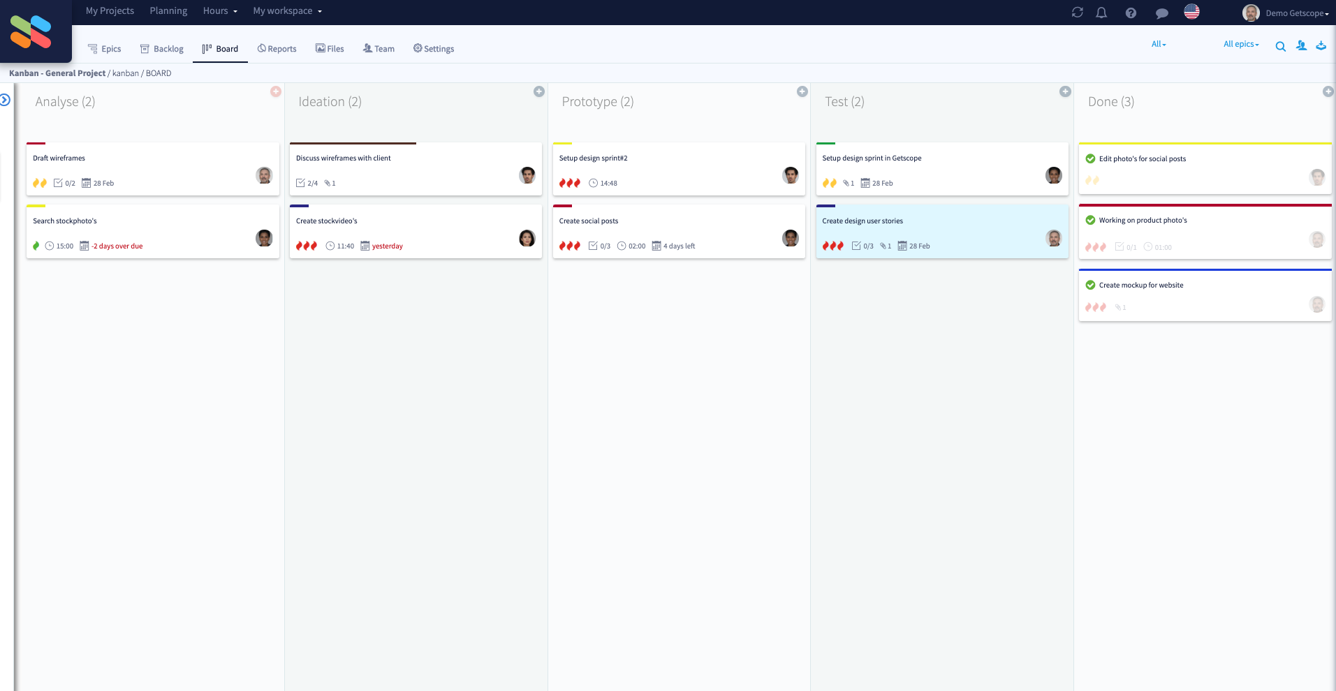 Getscope - ทำงานร่วมกันปรับปรุงและส่งมอบกับ GetScope media 10