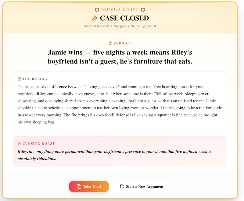 TellThemImRight screenshot 2