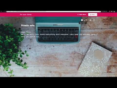 the open diaries gallery image