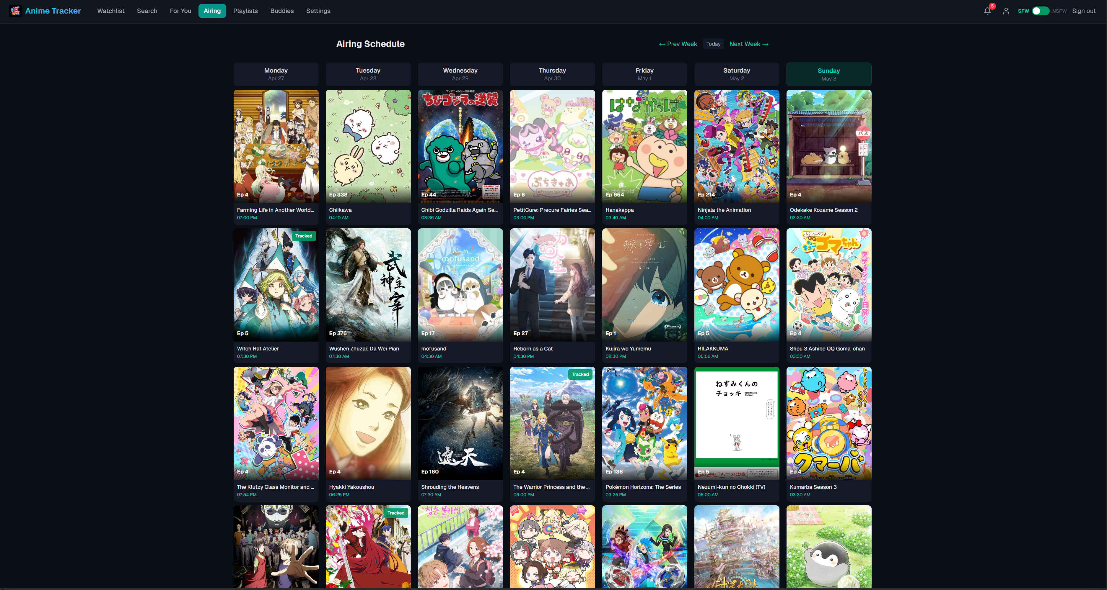 Anime Tracker gallery image