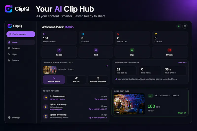 ClipIQ  screenshot 1