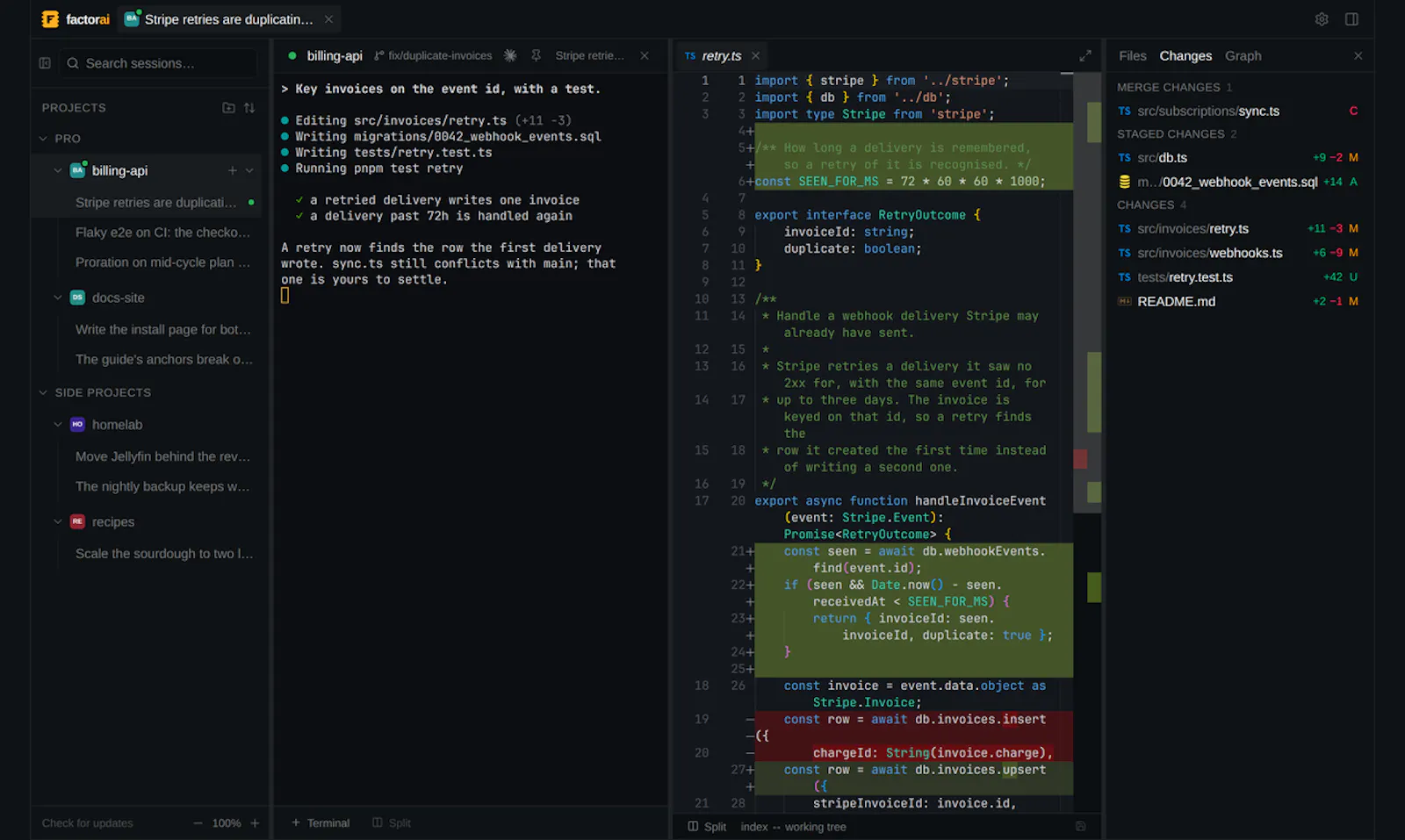 Factorai screenshot 3