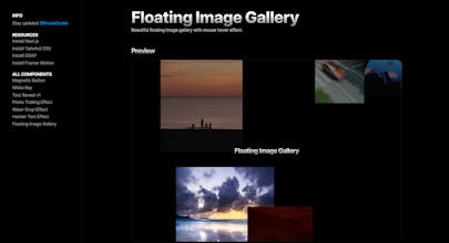 HextaUI gallery image