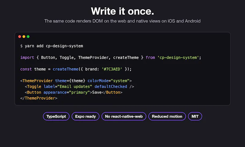 cp-design-system screenshot 5