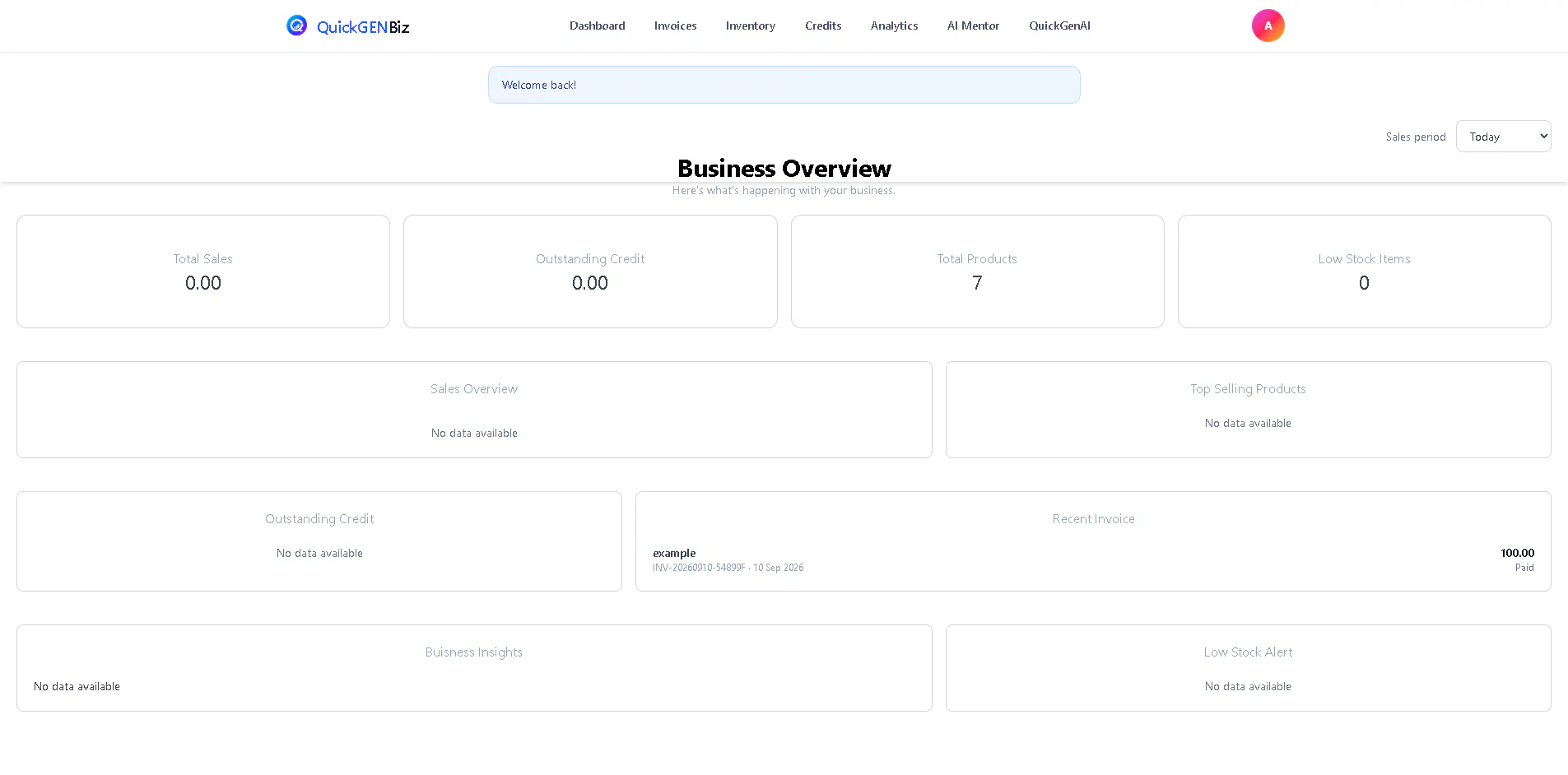 QuickGENBiz 截图 2
