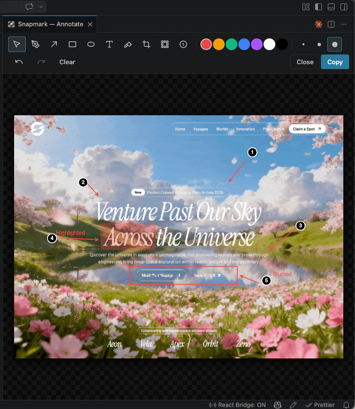 Snapmark screenshot 3