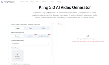 AI Video & Image Generator | KlingAIO gallery image