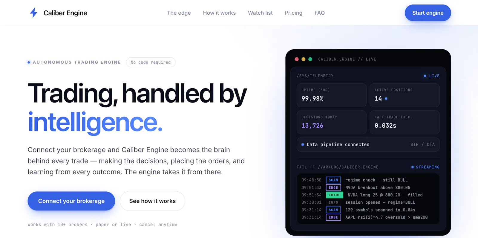 Caliber Engine AI screenshot 1