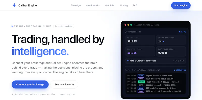 Caliber Engine AI screenshot 1