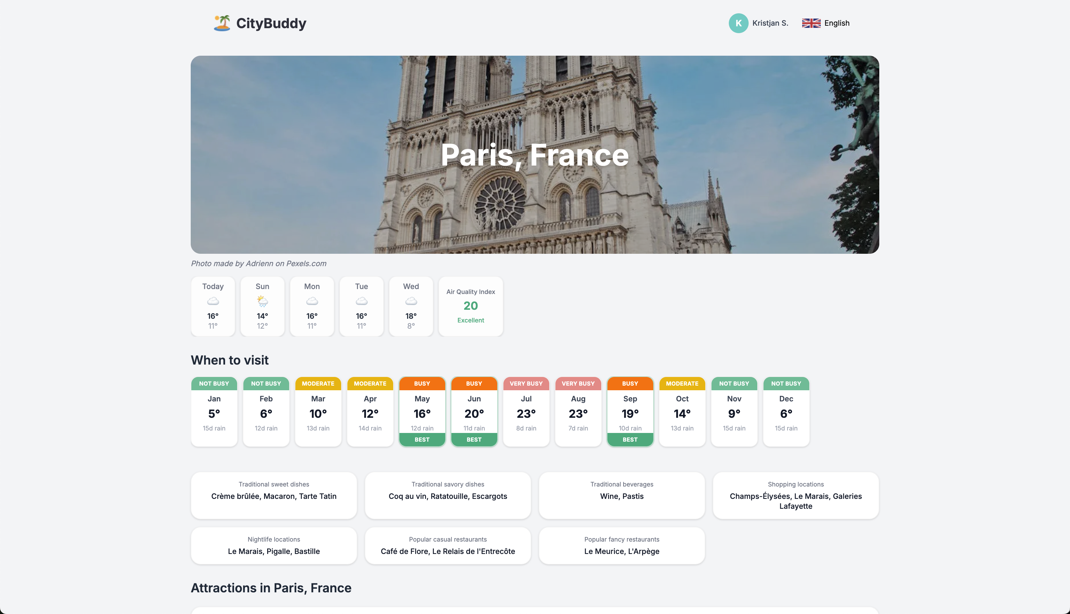 City Buddy - Screenshot 2 showing product features and functionality