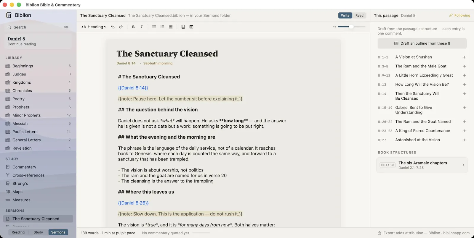 Biblion Bible Study screenshot 2