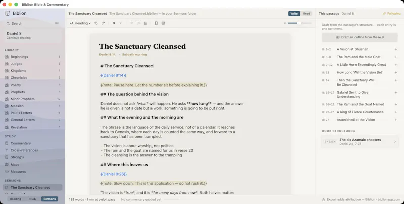 Biblion Bible Study screenshot 2