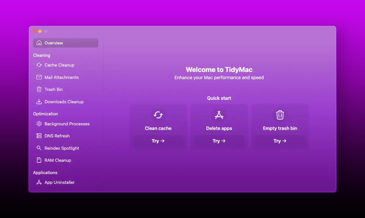 TidyMac media 1