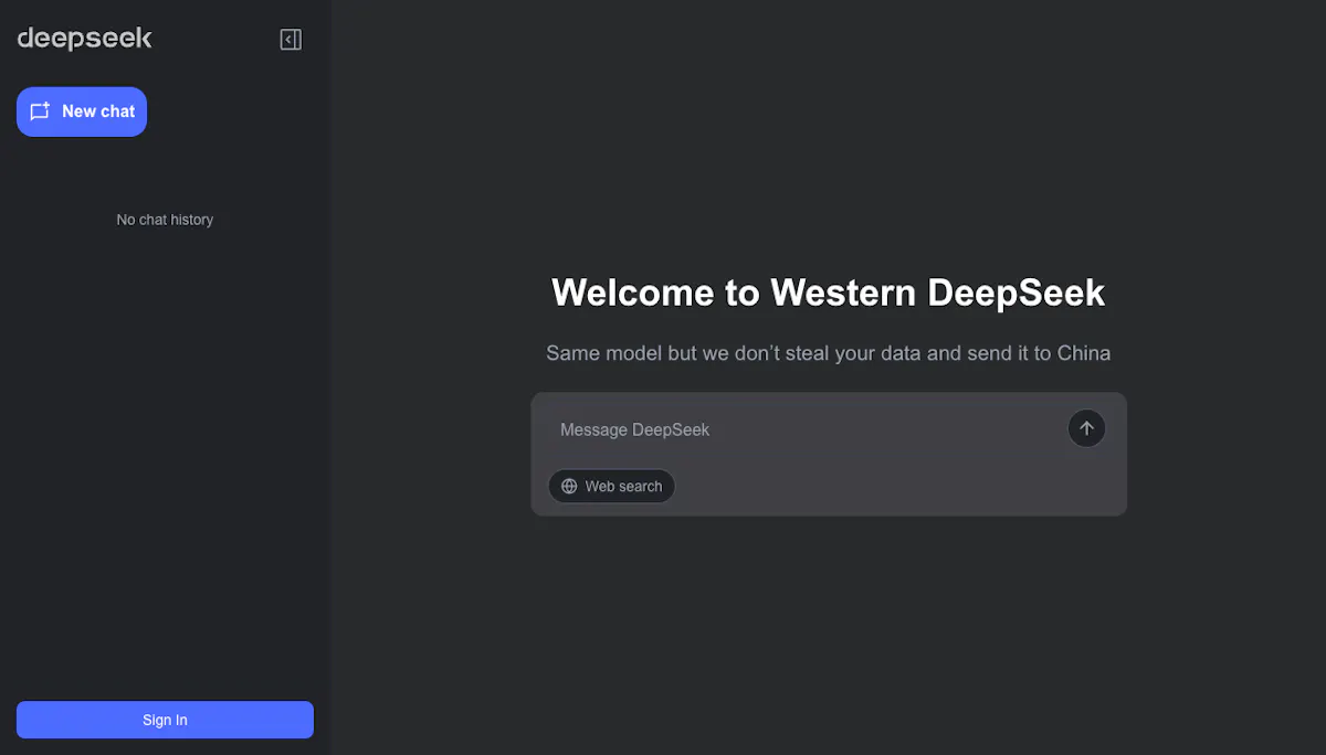 Western Deepseek