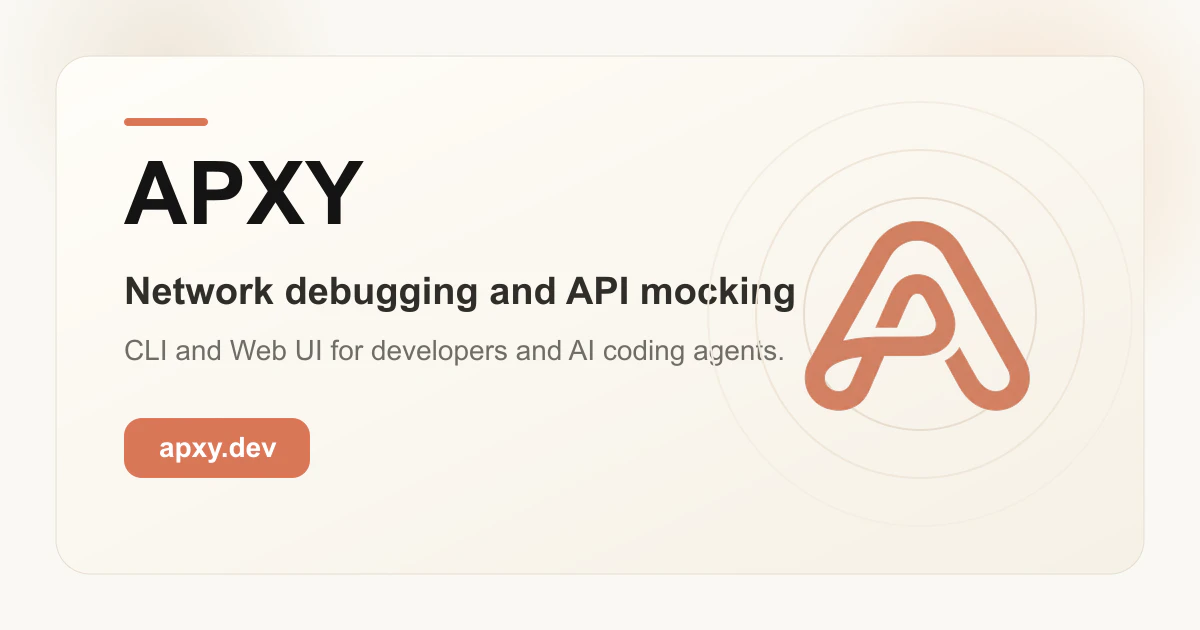 APXY - Agent Proxy screenshot 1
