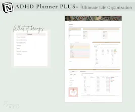 ADHD+ Notion Life Planner | Ultimate gallery image