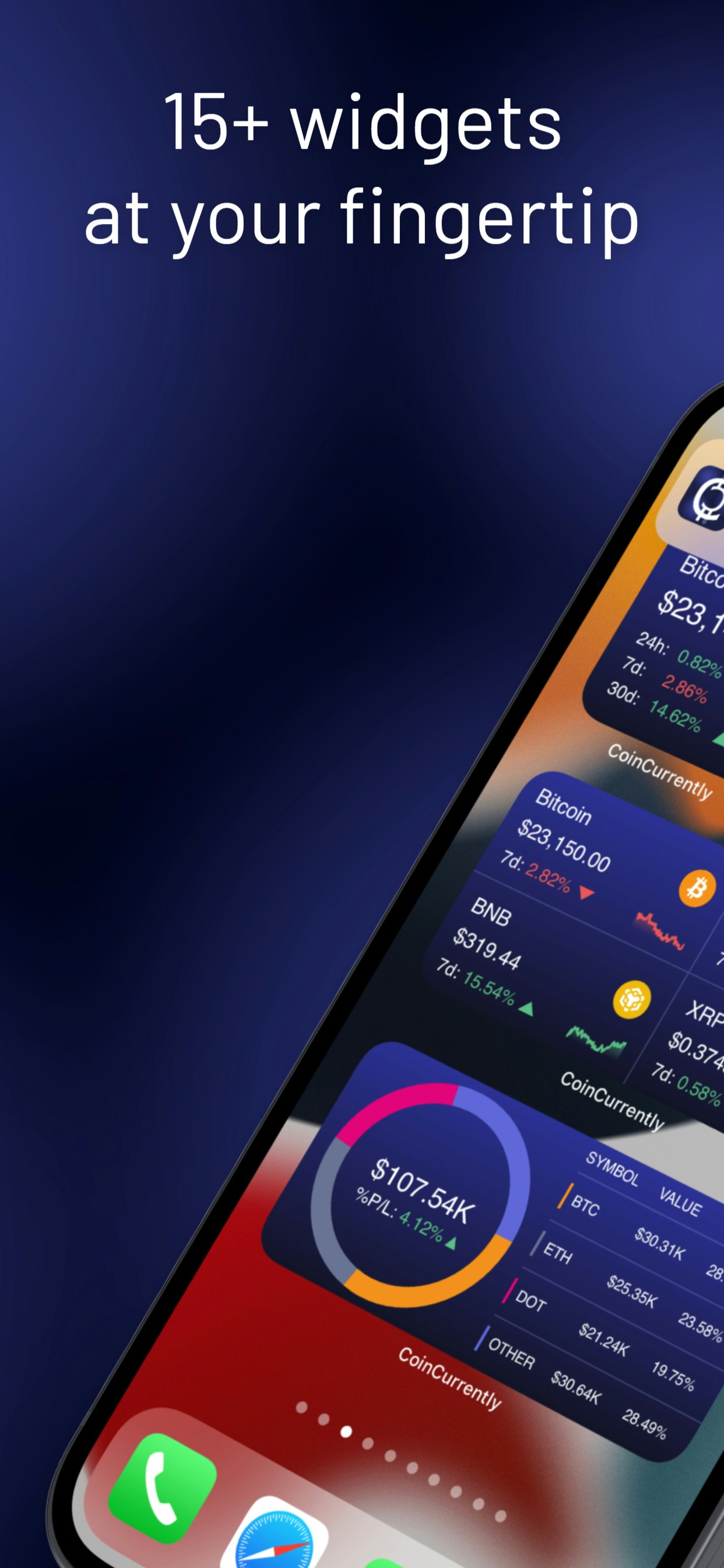 Tesadüf bir şekilde - Herkes için kripto para birimi izleyicisi iOS/Android medya 4