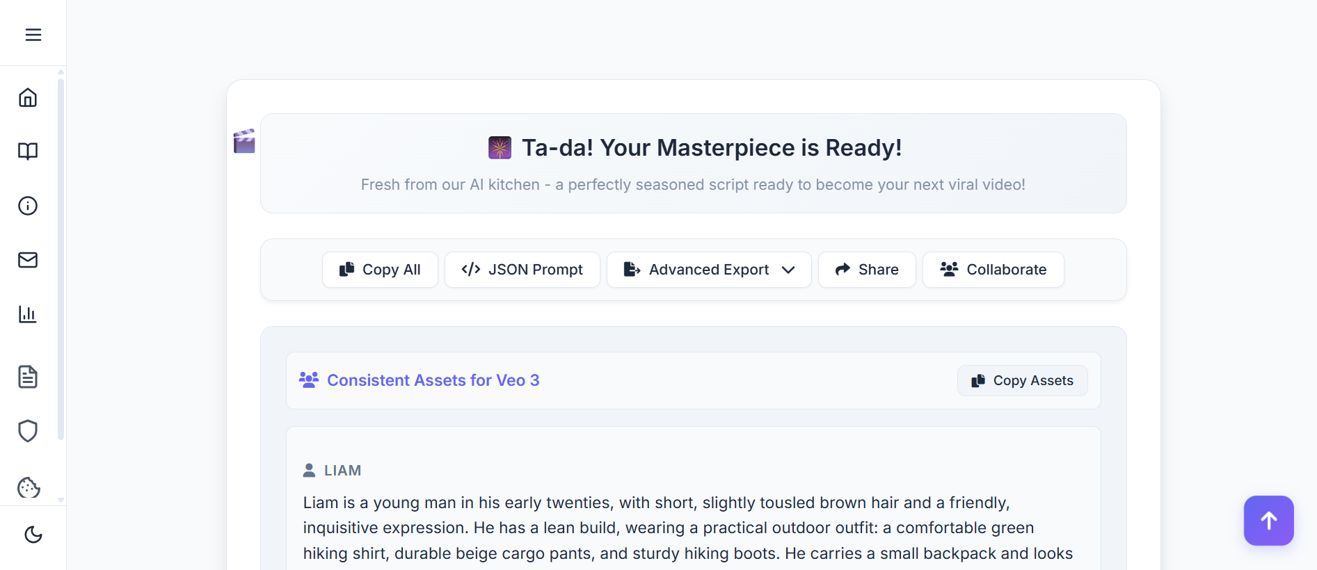 VEO 3 PROMPT GENERATOR gallery image