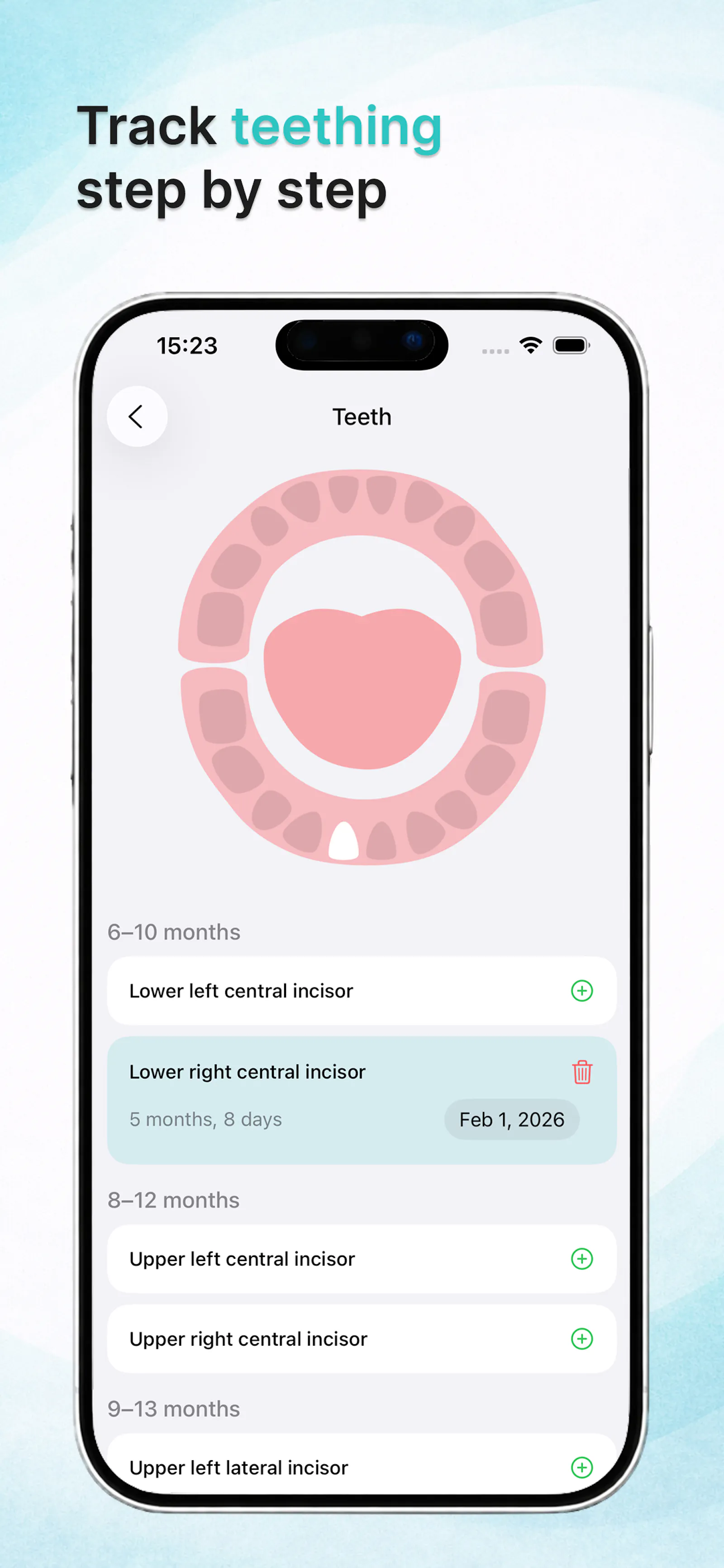 Malyatko — Baby tracker screenshot 8