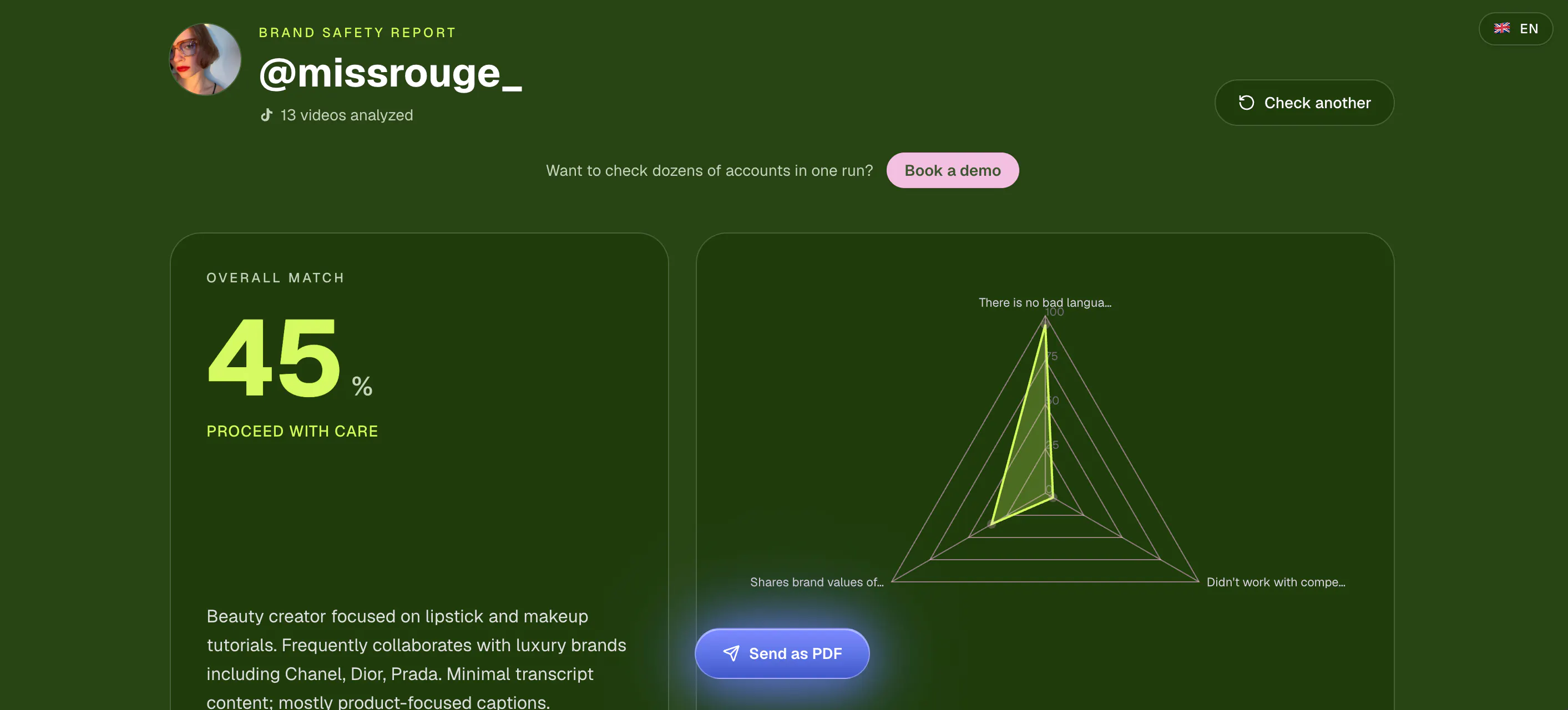 Free Creator Checker screenshot 4