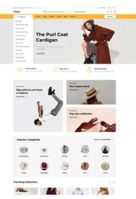 Clare : Ecommerce HTML5 Template  media 2