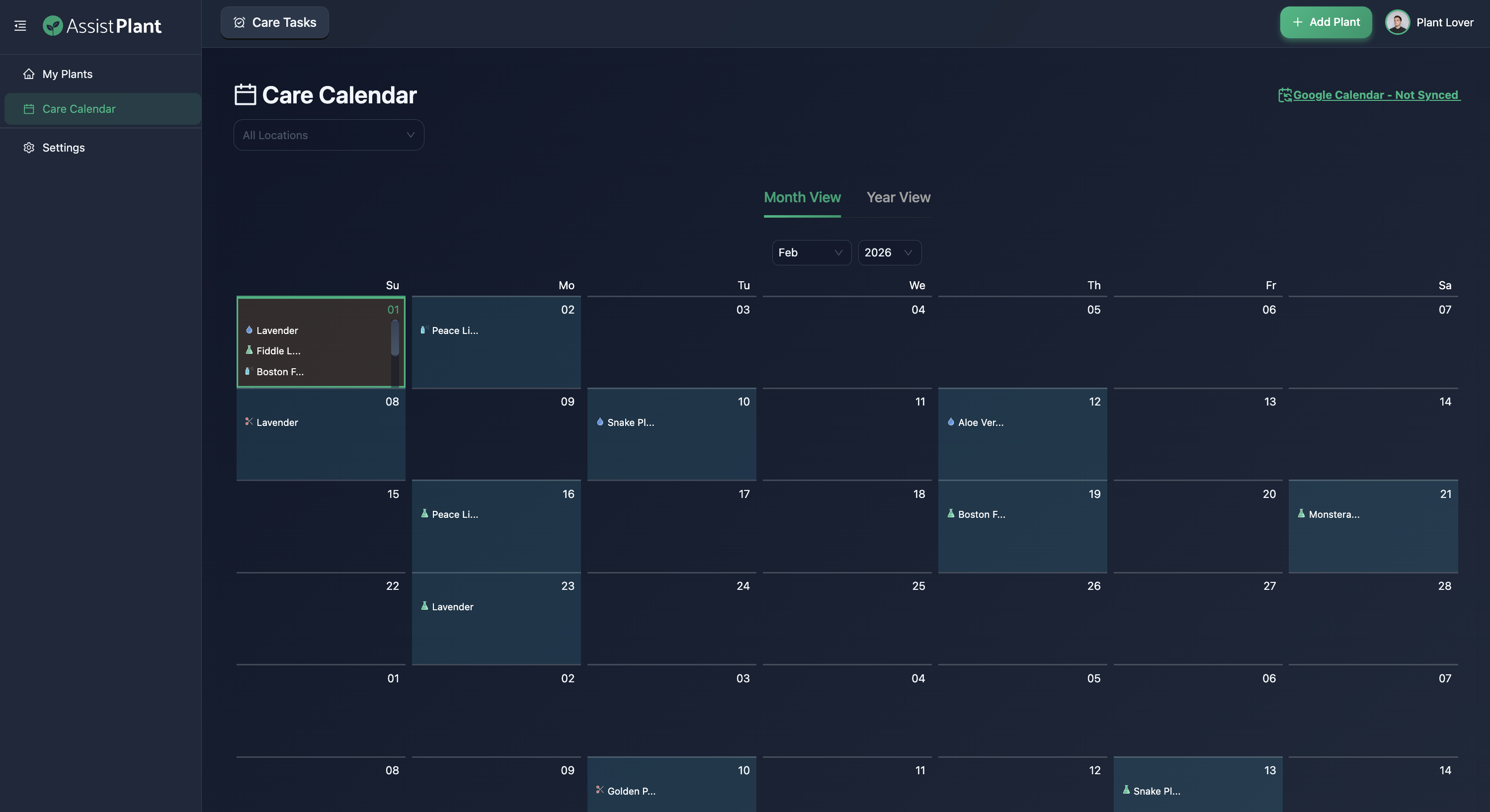 AssistPlant gallery image