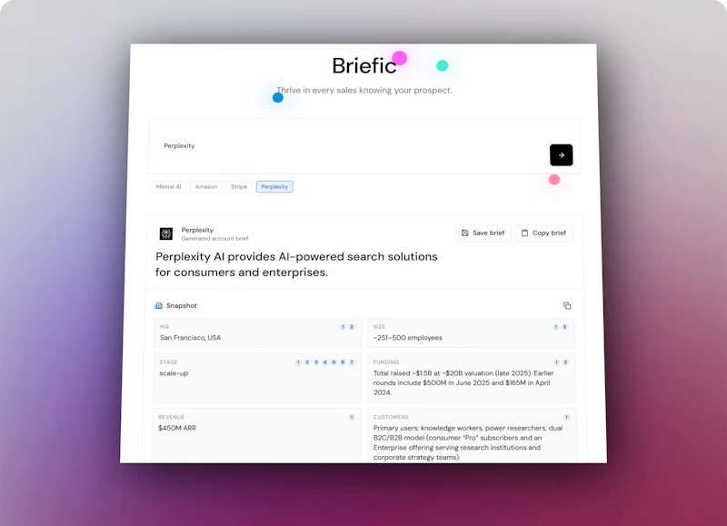 Briefic screenshot 3
