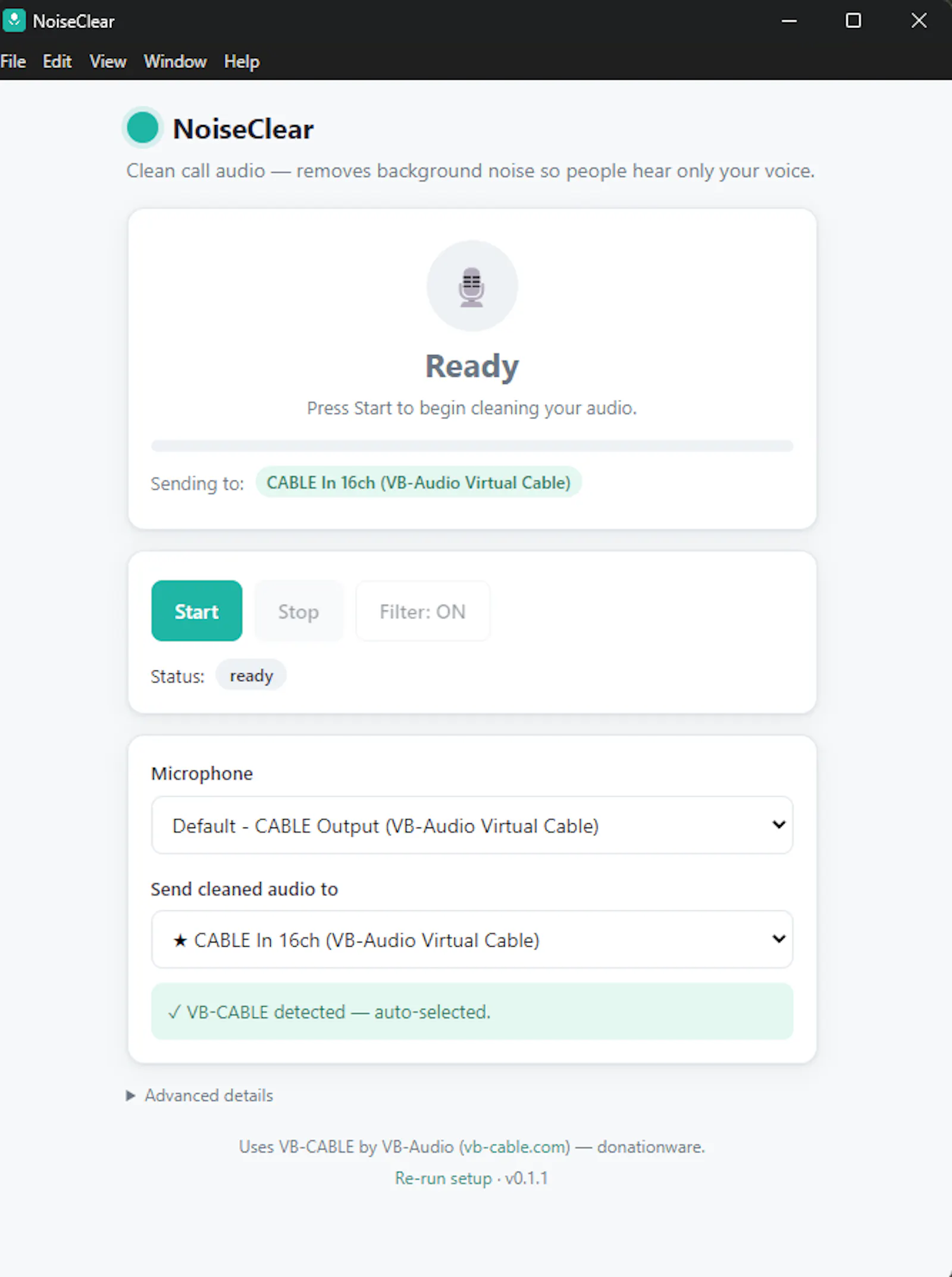 Free noise cancellation for your calls screenshot 2