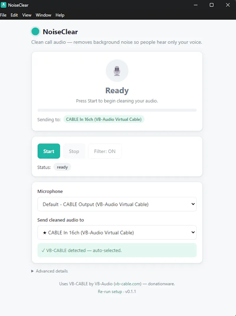 Free noise cancellation for your calls screenshot 2