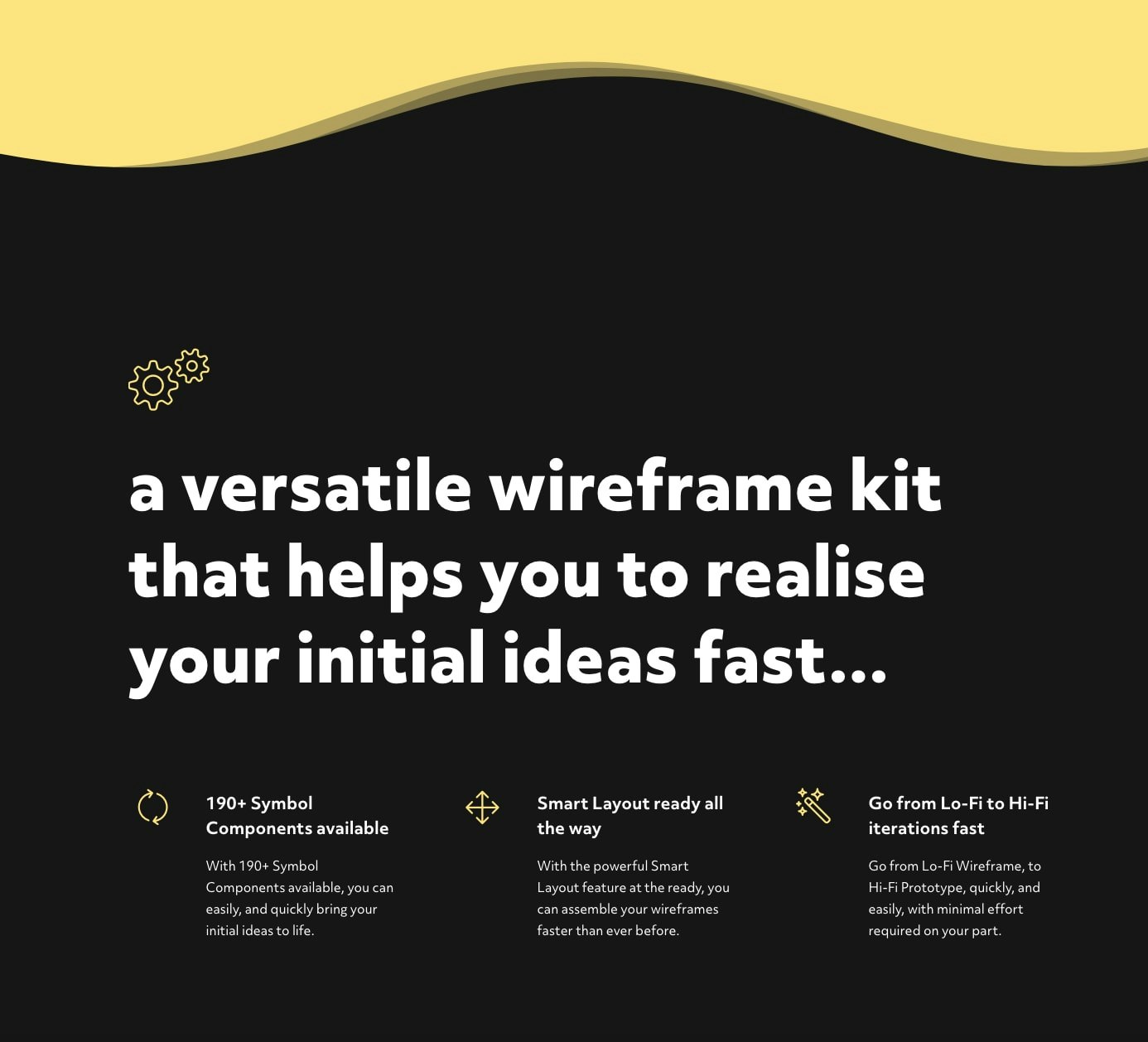 Wired - Wireframe Kit gallery image