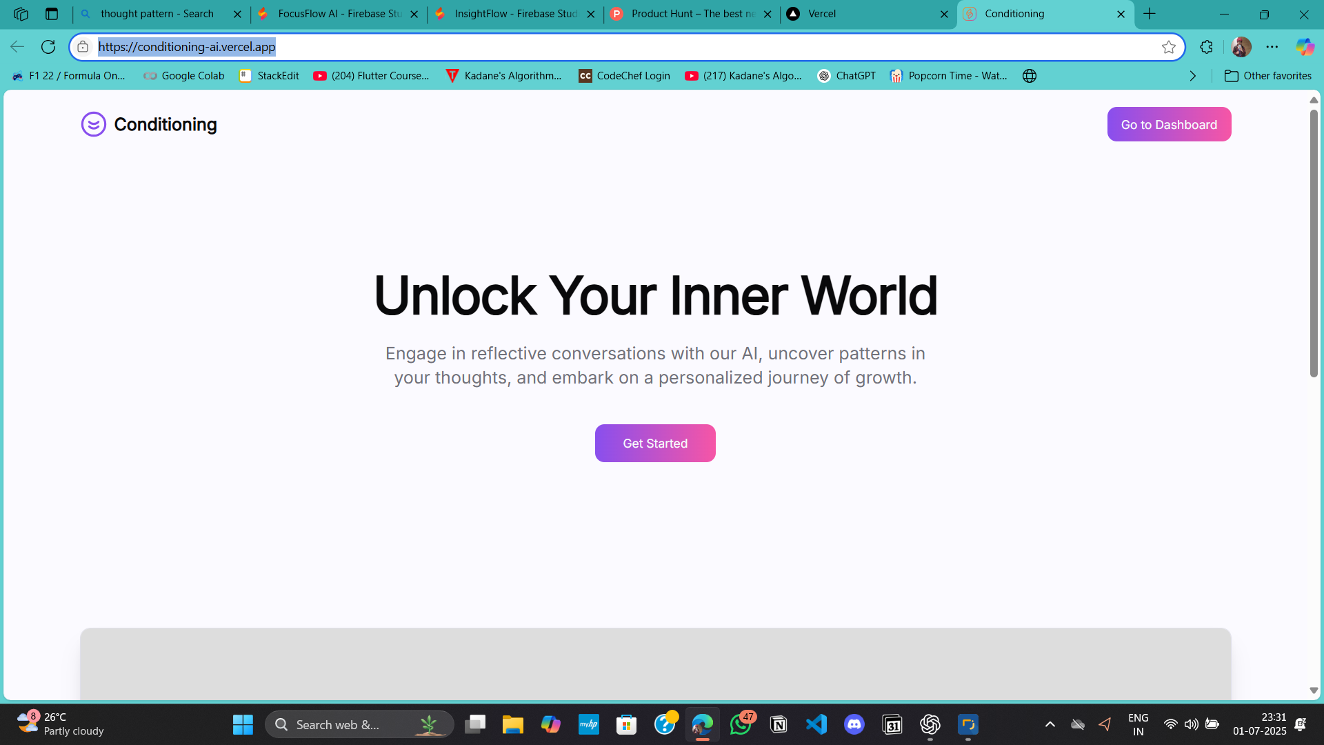 Conditioning gallery image